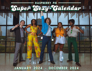2024 Super Sexy Calendar (January 2024 - December 2024)