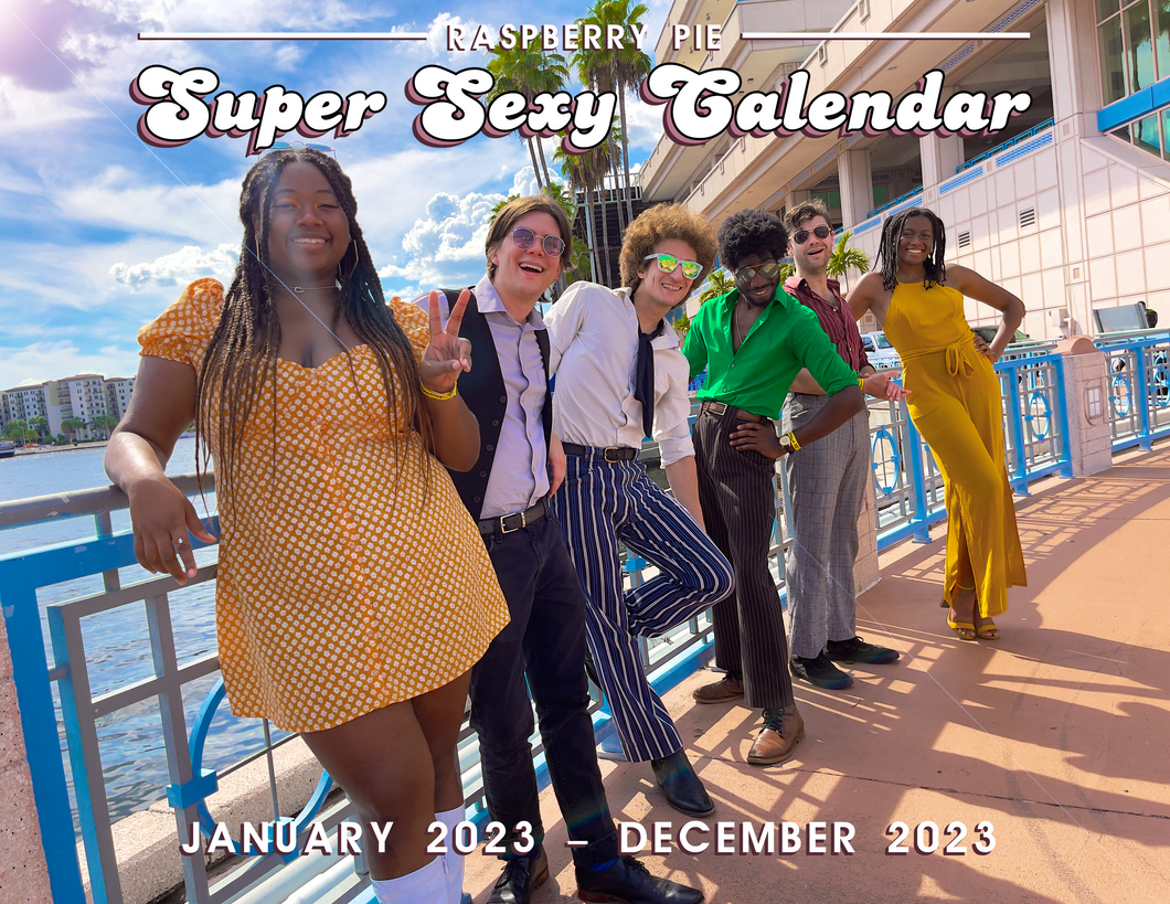 2023 Super Sexy Calendar (January 2023 - December 2023)